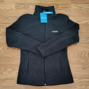 NWT - Columbia Women's Fleece Jacket In Charcoal Color